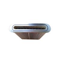 Buy cheap Esthetical Polyester Flat Air Filter Lower Pressure Drop , Plant Filter product