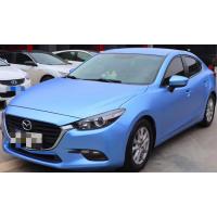 Buy cheap Metallic Blue Fog Matte Car Vinyl Wrap Film Durable Non Fading product