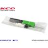 Buy cheap Hot Melt Splice On Fiber Optic Fast Connector SOC SC/APC Green Color 0.2dB Insertion Loss from wholesalers
