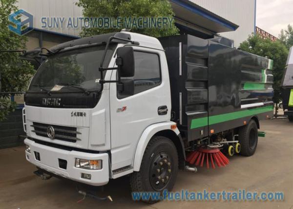 Buy cheap 6000L Road Sweeping Vehicle / Street Sweeper Vacuum Truck With Sprinkler from wholesalers