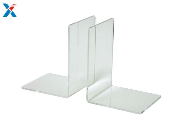 Buy cheap Eco Friendly Clear Acrylic Bookends , Acrylic Book Stand Organizer For Book Displaying from wholesalers
