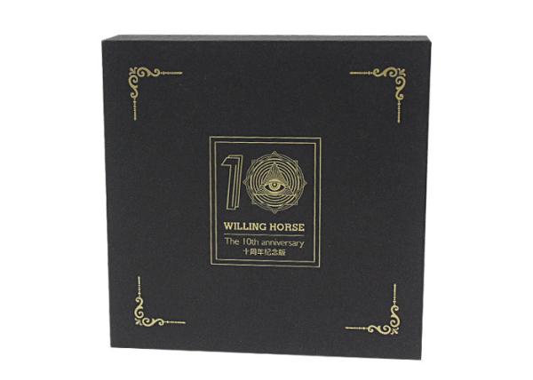 Buy cheap Luxprinters Customizable Gift Box With Gold Hot Stamping Finishing from wholesalers
