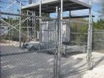 Buy cheap Galvanized Iron 1800mm Tall Tower Fencing With Diamond Hole from wholesalers