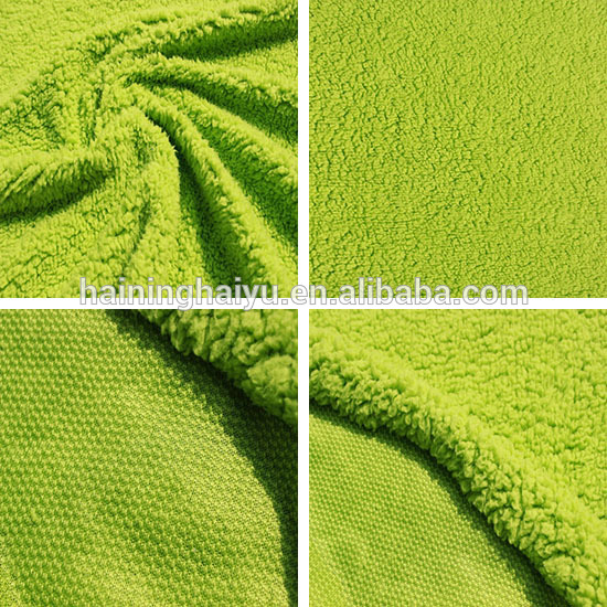 box lining fabric lining fabric for clothing 100% polyester sherpa fur fabric