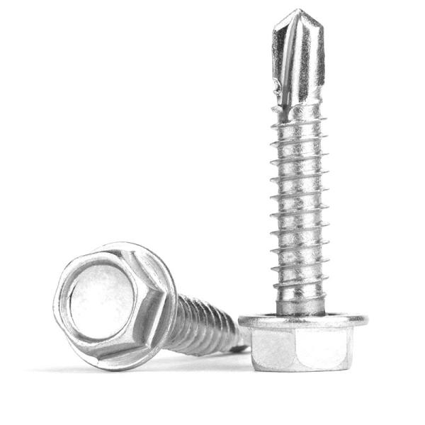 Buy cheap Grade 12.9 Self Drilling Tapping Screw M2 - M10 Flanged Hex Head Screws from wholesalers