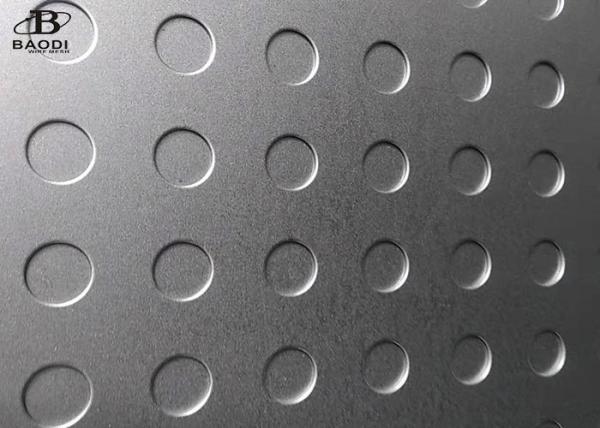 Buy cheap Carbon Steel Decorative Round Hole Pattern Perforated Metal Mesh from wholesalers