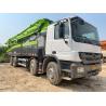 Buy cheap Semi-Dry Shotcrete Type 2013 Zoomlion 52m Concrete Truck Mounted Pump for Construction from wholesalers