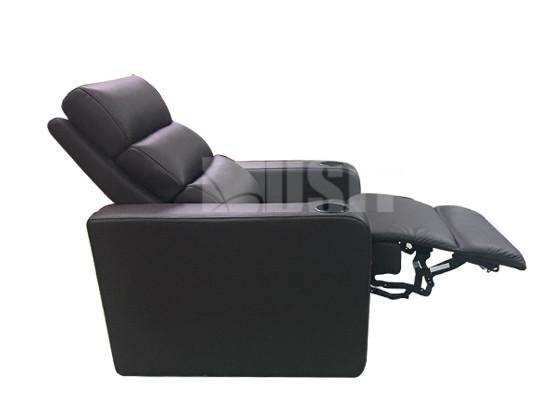 Buy cheap Rock Headrest Modern Power Recliner Chair , Single Home Theater Seat Luxury Style from wholesalers