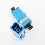SM Simplex SC UPC Fiber Optic Adapter With Metal Shrapnel