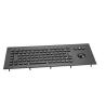 Buy cheap Military Black Metal Keyboard With Trackball from wholesalers