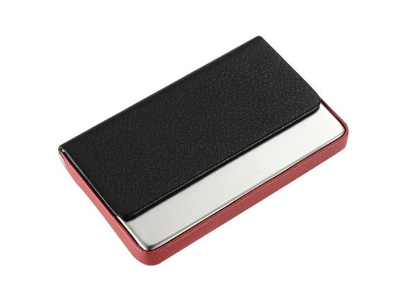 Buy cheap Brand Magnetic Card Case PU Leather Zinc Alloy Metal Card Holders Name from wholesalers