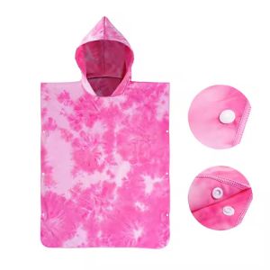 Buy cheap High Quality Custom Microfiber Poncho Towel Design Full Color Digital Printed product