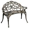 Buy cheap Metal Type Aluminum Love Seat Bench for Outdoor Patio Garden Balcony in Modern Design from wholesalers