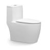 Buy cheap Ceramic One Piece Dual Flush Toilet Top Flush S Trap Elongated Bowl For Hotels Bathrooms from wholesalers
