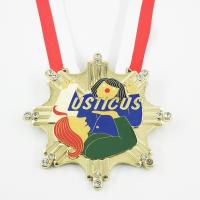 Buy cheap 3D Carnival Commemorative Medal Diecasted Gold Soft Enamel Colors With Epoxy product