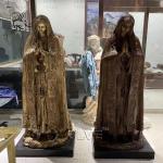 Brass Virgin Mary Statue Mother Mary Statue Bronze Sculpture Women Life Size