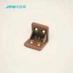 16x16mm Plastic L-Brackets Perfect for KD Furniture and Home Renovation 4 Holes