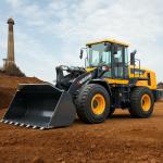 WEICHAI Engine 4.2m3 Powerful Front Wheel Loader 7Ton Bucket
