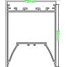 Buy cheap Aluminium Led Linear Fixture , 60W Led Tube Light Fixture For Supermarket from wholesalers