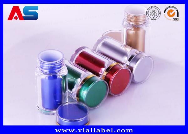 Buy cheap Silver Color 60ml Plastic Capsule Bottles / High Grade Empty Medicine Bottle from wholesalers