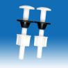 Buy cheap Toilet Repair Kits Cable Control Flush Valve Fill Valve With Push Button From Xiamen China from wholesalers