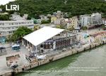 DIN 4102B1 Island Outdoor Event Tents For People Gethering