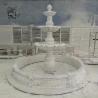 Buy cheap Marble Modern Fountain Egypt Beige Three Tier Garden Fountains Natural Stone Carving Outdoor Decoration from wholesalers