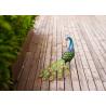 Buy cheap Colorful Animal Peacock Metal Garden Ornament Artistic Weatherproof from wholesalers