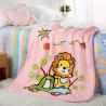 Buy cheap Cartoon Printed Flannel Blanket , 1000gram Thick Throw Blankets for Spring Autumn from wholesalers