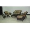 Buy cheap Rattan Conservatory Furniture , Resin Wicker Luxury Home Sofa Set from wholesalers