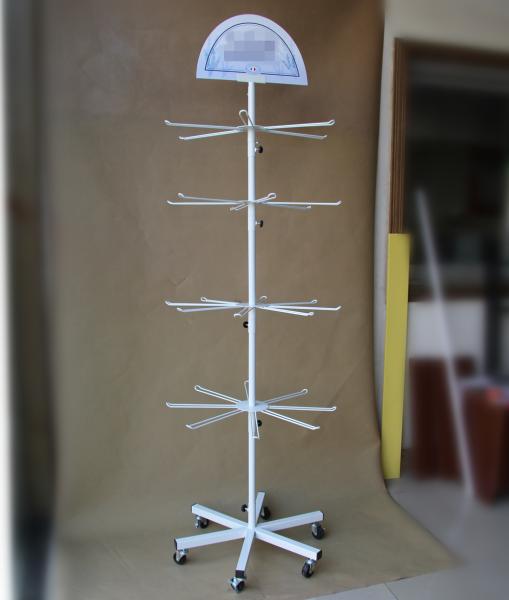 Buy cheap TUV Multifunctional Height 1500mm Rotating Display Stand For Jewelry from wholesalers