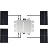 Buy cheap Aluminum Alloy Solar Panel Micro Inverter Silver Wifi 1600W Household Solar Inverter from wholesalers
