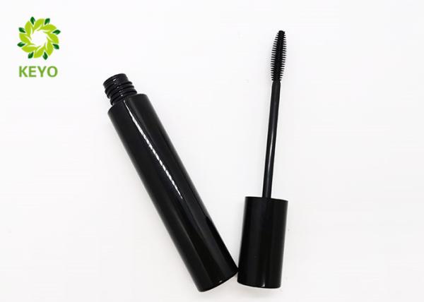 Buy cheap Black Aluminum Mascara Containers Cylinder Shape For Cosmetic Packaging from wholesalers