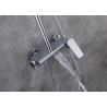 Buy cheap Chrome Shower Set With Thermostatic Mixer , Thermostatic Rain Fall Shower System from wholesalers