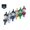 Buy cheap Modified CNC Aluminum Fuel Filter Oil Cleaner For Carburetor ATV Scooter Universal from wholesalers
