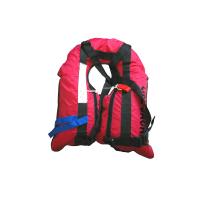 Buy cheap 24H Floating Co2 Life Vest , Red Color Blow Up Life Vest High Durability product