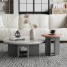 Buy cheap Rock Plate Marble Slab Coffee Table from wholesalers