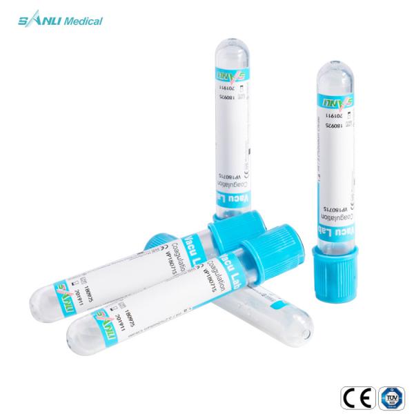 Buy cheap Vacuum Coagulation Blood Test Tube Disposable CE Approved BLUE CAP from wholesalers