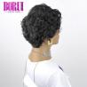 Buy cheap Pixie Cut Lace Front Wigs Wavy Short Pixie Curly Human Hair from wholesalers