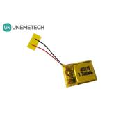 Buy cheap UNEMETECH 401115 Rechargeable Polymer Lithium Battery / 3.7V 40mAh Earphone product