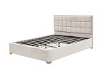 Horwood Beige Velvet Ottoman Storage Bed Frame 120x200cm 140x200cm 160x200cm