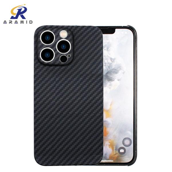 Buy cheap iPhone13 Mini Carbon 100% Aramid Fiber Phone Case Full Protection from wholesalers