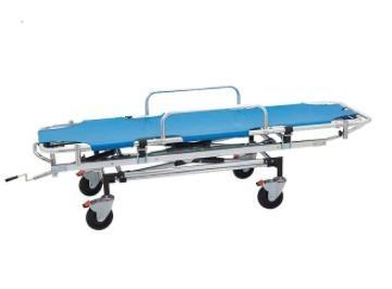 Buy cheap Folding Aluminum Alloy Emergency Stretcher Trolley / Ambulance Emergency Bed from wholesalers