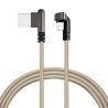 Buy cheap 2 M Cell Phone Right Angle USB Cable Durable TPE IPhone Cable Charger Support from wholesalers