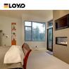 Buy cheap Slimline Soundproof Aluminium Glazed Window Double Layer Hollowed Glass from wholesalers