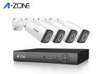 OEM 2MP 4 Camera Dvr Surveillance Kit , Bullet Security Camera System
