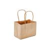 Buy cheap 80gsm Kraft Paper Tote Bag With Twist Handles Food Packing from wholesalers