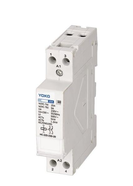 Buy cheap AC Household Single Pole Contactor 2 Pole 40 Amp 24v Contactor from wholesalers