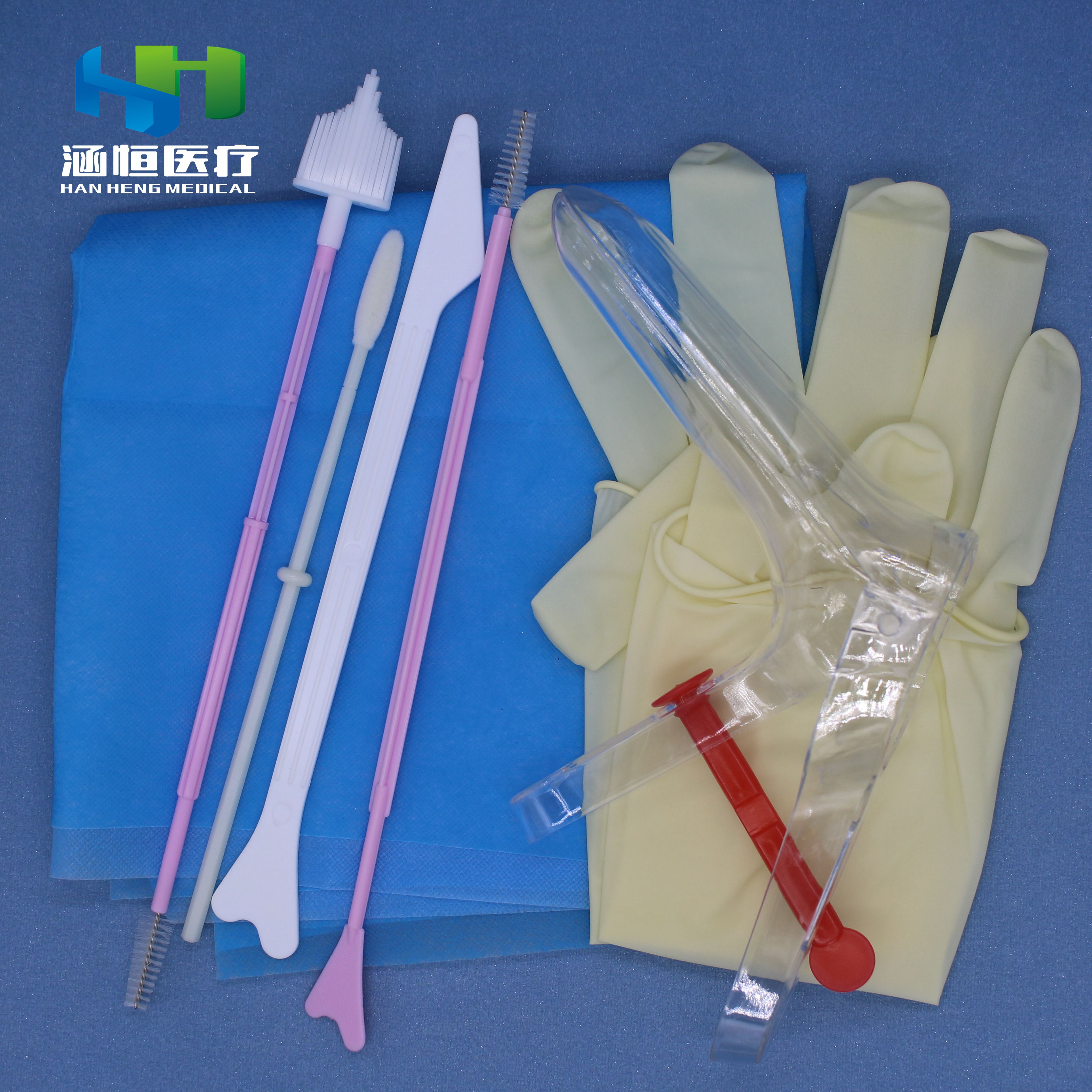 CE0197 Cytology Testing Vaginal Sampling Brush 212mm
