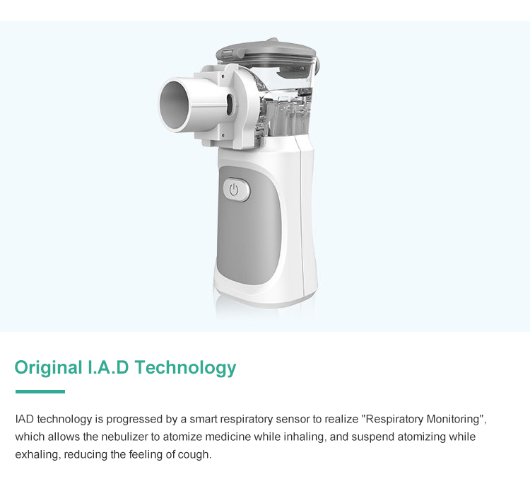 TUV Rechargeable Portable Nebulizer AA Battery Portable Usb